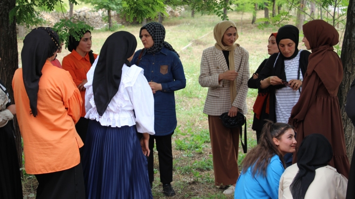 Kaygısız  öndem tekstil fabrikası genç ve girişimci kadınları yönlendirme projemiz